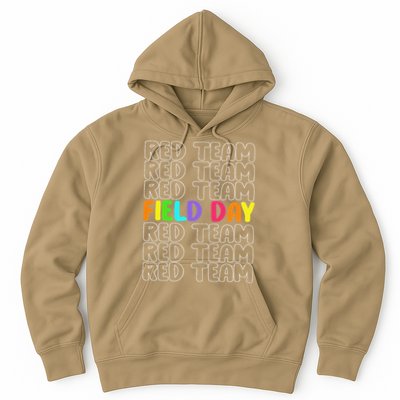Red Team Let The Games Begin 2025 Field Day Spirit Squad Hoodie