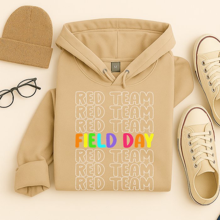 Red Team Let The Games Begin 2025 Field Day Spirit Squad Hoodie