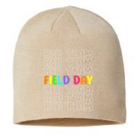Red Team Let The Games Begin 2025 Field Day Spirit Squad Sustainable Beanie