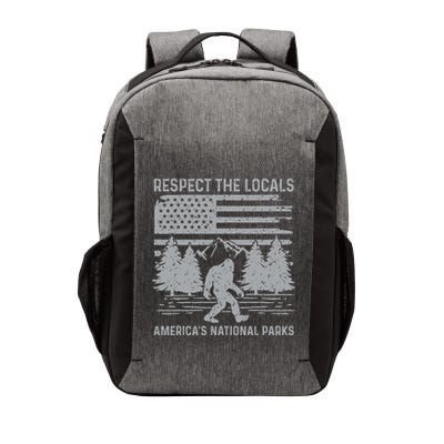Respect The Locals Bigfoot National Park Bigfoot Vector Backpack