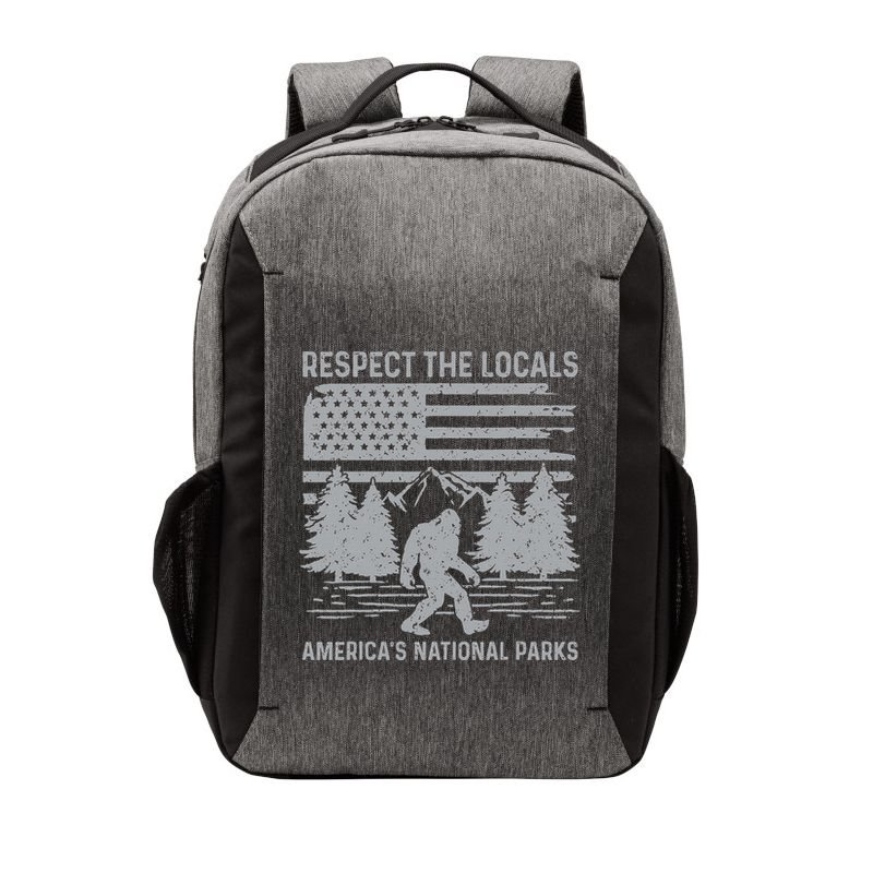 Respect The Locals Bigfoot National Park Bigfoot Vector Backpack