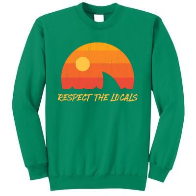 Respect The Locals ✅ Shark Week Sweatshirt