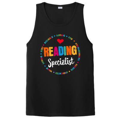 Reading Teacher Literacy Coach Principal Reading Specialist Cool Gift PosiCharge Competitor Tank