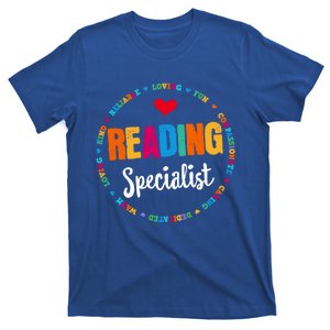 Reading Teacher Literacy Coach Principal Reading Specialist Cool Gift T-Shirt