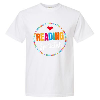 Reading Teacher Literacy Coach Principal Reading Specialist Cool Gift Garment-Dyed Heavyweight T-Shirt