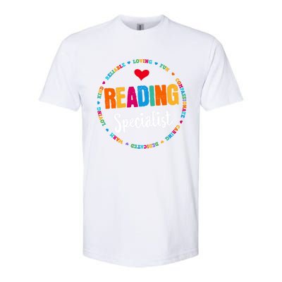 Reading Teacher Literacy Coach Principal Reading Specialist Cool Gift Softstyle CVC T-Shirt