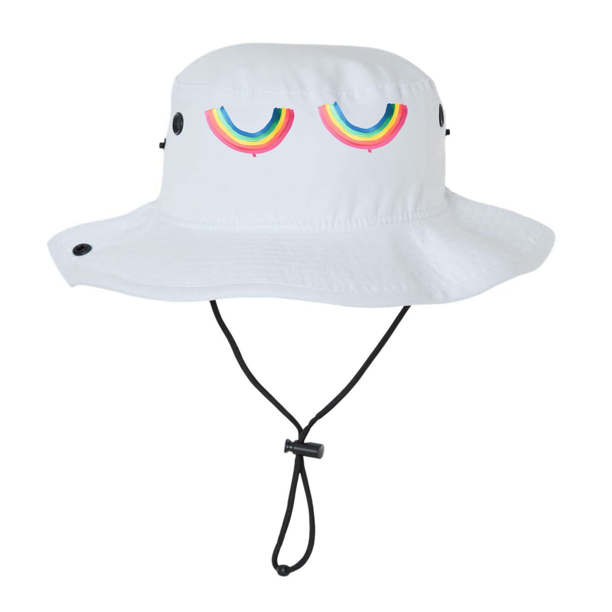 Rainbow Titties Lgbt Queer Bucket Hat