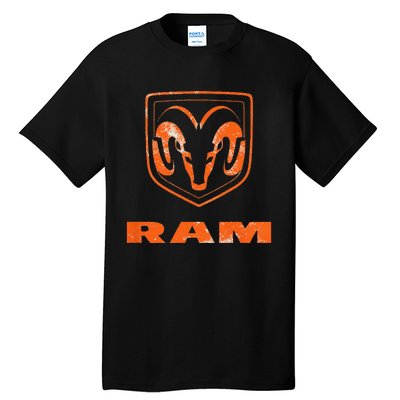 R.A.M Trucks Logo Distressed Tall T-Shirt