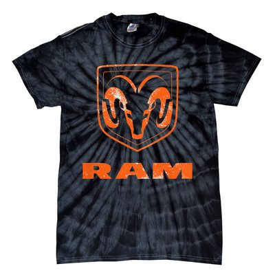 R.A.M Trucks Logo Distressed Tie-Dye T-Shirt