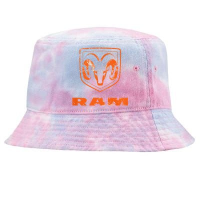 R.A.M Trucks Logo Distressed Tie-Dyed Bucket Hat