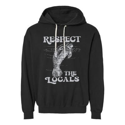 Respect The Locals Garment-Dyed Fleece Hoodie