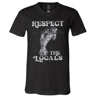 Respect The Locals V-Neck T-Shirt