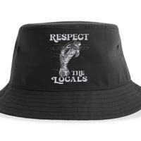 Respect The Locals Sustainable Bucket Hat