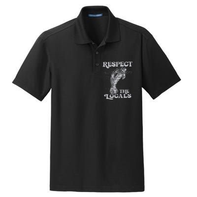 Respect The Locals Dry Zone Grid Polo