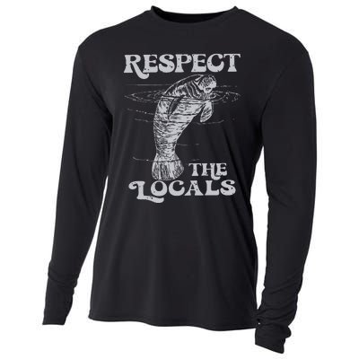 Respect The Locals Cooling Performance Long Sleeve Crew