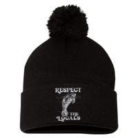 Respect The Locals Pom Pom 12in Knit Beanie