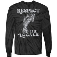 Respect The Locals Tie-Dye Long Sleeve Shirt