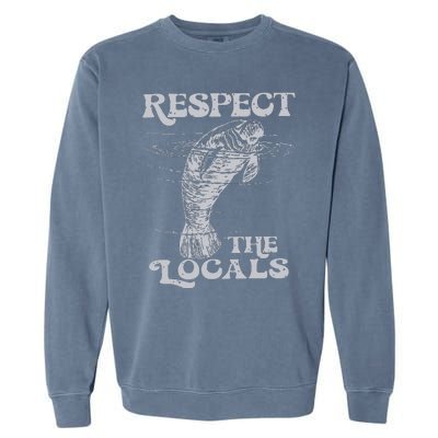 Respect The Locals Garment-Dyed Sweatshirt