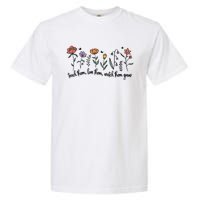 Retro Teacher Life , Floral Flower Garment-Dyed Heavyweight T-Shirt