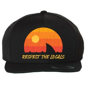 Respect The Locals ✅ Shark Week Wool Snapback Cap