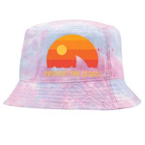 Respect The Locals ✅ Shark Week Tie-Dyed Bucket Hat