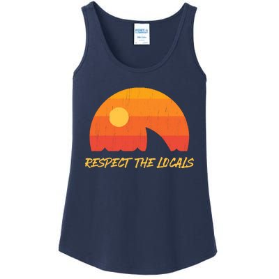 Respect The Locals ✅ Shark Week Ladies Essential Tank