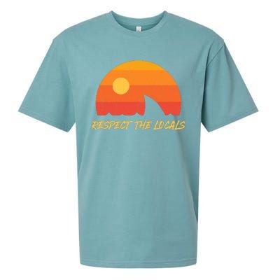 Respect The Locals ✅ Shark Week Sueded Cloud Jersey T-Shirt