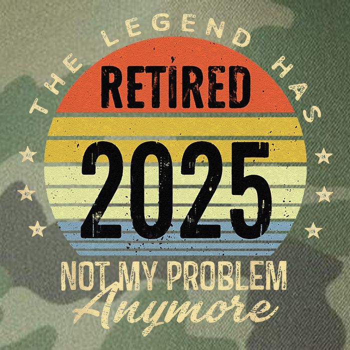 Retro The Legend Has Retired 2025 Not My Problem Anymore Legacy Tie Dye Trucker Hat