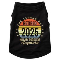 Retro The Legend Has Retired 2025 Not My Problem Anymore Doggie Tank