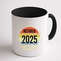 Retro The Legend Has Retired 2025 Not My Problem Anymore Mug
