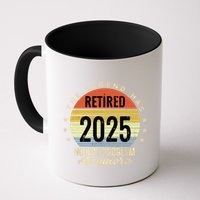 Retro The Legend Has Retired 2025 Not My Problem Anymore Mug