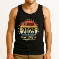 Retro The Legend Has Retired 2025 Not My Problem Anymore Tank Top
