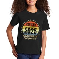 Retro The Legend Has Retired 2025 Not My Problem Anymore Kids T-Shirt