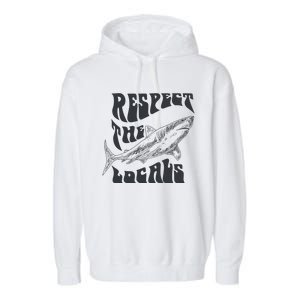 Respect The Locals Garment-Dyed Fleece Hoodie