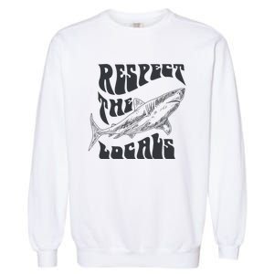 Respect The Locals Garment-Dyed Sweatshirt