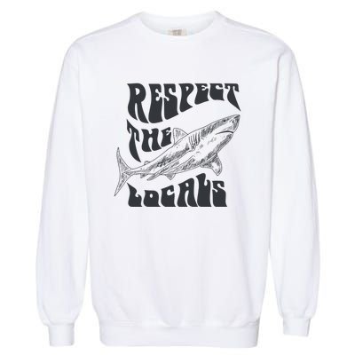 Respect The Locals Garment-Dyed Sweatshirt