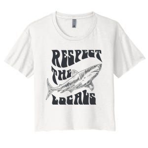 Respect The Locals Women's Crop Top Tee