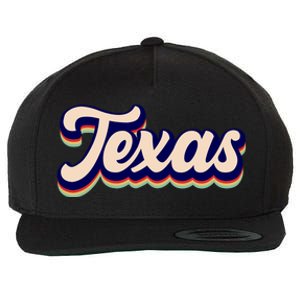 Retro Texas Logo Wool Snapback Cap