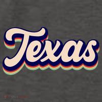 Retro Texas Logo Vector Backpack