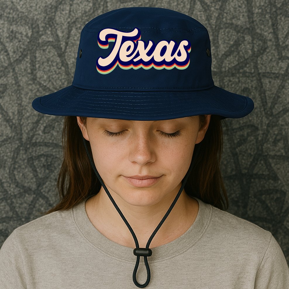 Retro Texas Logo Bucket Hat
