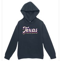 Retro Texas Logo Urban Pullover Hoodie