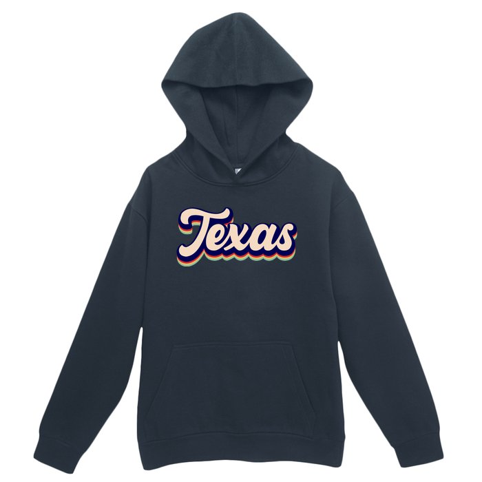 Retro Texas Logo Urban Pullover Hoodie