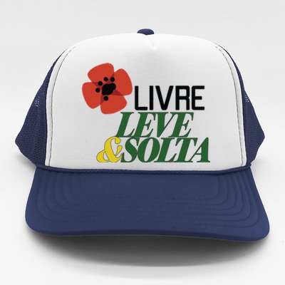 Rui Tavares Livre Leve And Solta Trucker Hat