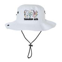 Retro Teacher LifeBoho Teacher Checkered Teacher Legacy Cool Fit Booney Bucket Hat