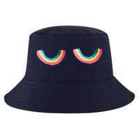 Rainbow Titt.Ies Lgbt Queer Cool Comfort Performance Bucket Hat