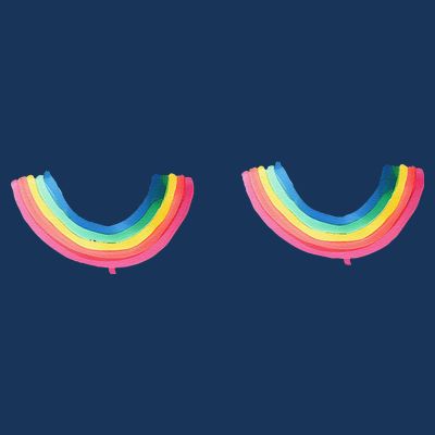 Rainbow Titt.Ies Lgbt Queer T-Shirt