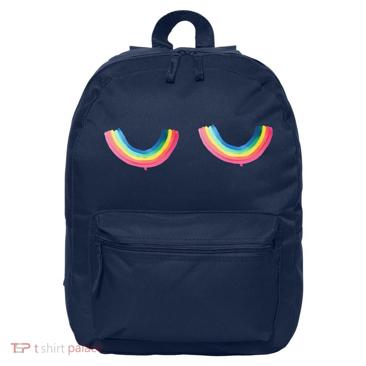 Rainbow Titt.Ies Lgbt Queer 16 in Basic Backpack