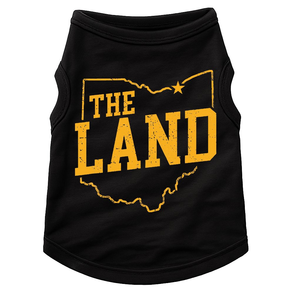 Retro The Land Cleveland Ohio Classic Throwback Souvenir Doggie Tank