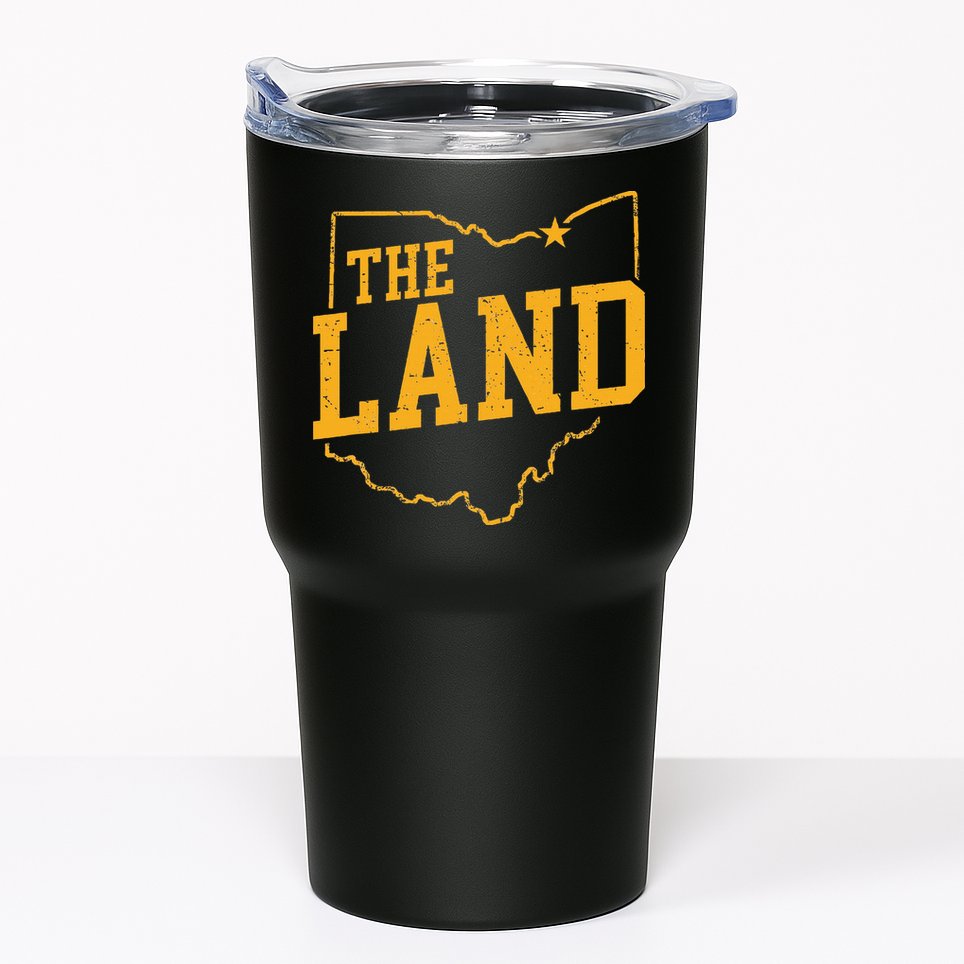 Retro The Land Cleveland Ohio Classic Throwback Souvenir Tumbler
