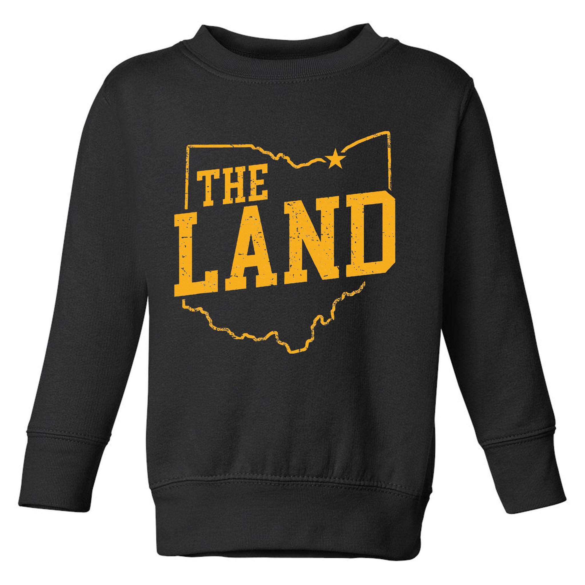 Retro The Land Cleveland Ohio Classic Throwback Souvenir Toddler Sweatshirt